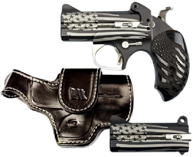 BOND ARMS OLD GLORY AMERICAN FLAG .45 COLT / .410 GA 3.5″ BARREL 2-ROUNDS PACKAGE 3