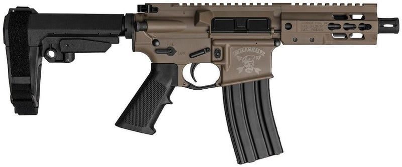 BRIGADE ARMORY AR PISTOL FLAT DARK EARTH 5.56 NATO REM 5″ BARREL 30-ROUNDS