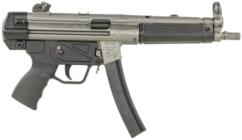 CENTURY ARMS AP5 BLACK / GREY 9MM 9″ BARREL 30-ROUNDS