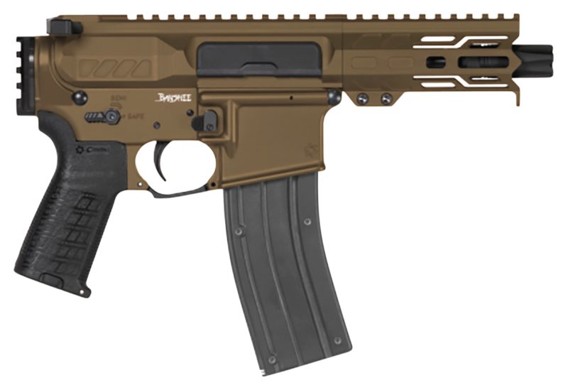 CMMG BANSHEE MK4 PISTOL MIDNIGHT BRONZE .22 LR 4.50″ BARREL 25-ROUNDS