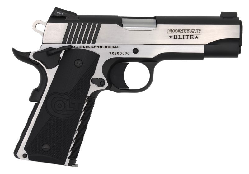 COLT FIREARMS 1911 COMBAT ELITE COMMANDER STAINLESS .45 ACP 4.25″ BARREL 8-ROUNDS