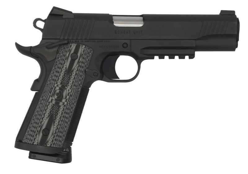 COLT FIREARMS 1911 GOVERNMENT COMBAT UNIT .45 ACP 5″ BARREL 8-ROUNDS