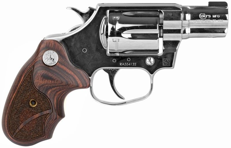 COLT FIREARMS COBRA BRIGHT STAINLESS .38 SPECIAL +P 2″ BARREL 6-ROUNDS