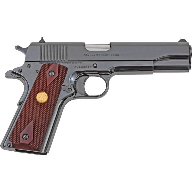 COLT FIREARMS 1911 GOVERNMENT CLASSIC ROYAL BLUED .45 ACP 5″ BARREL 7-ROUNDS