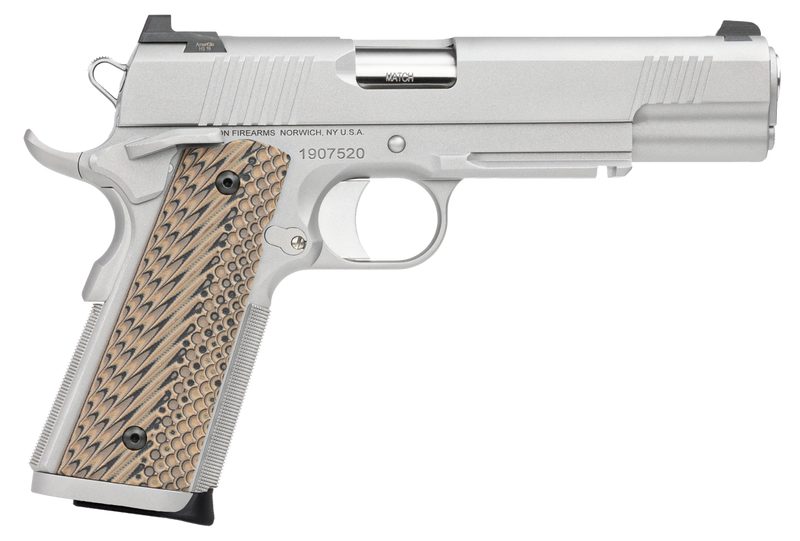 DAN WESSON SPECIALIST STAINLESS .45 ACP 5″ BARREL 8-ROUNDS NIGHT SIGHTS
