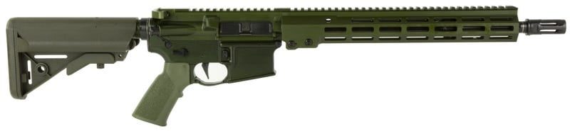 GEISSELE AUTOMATICS SUPER DUTY OD GREEN 5.56 NATO 16″ BARREL NO MAG