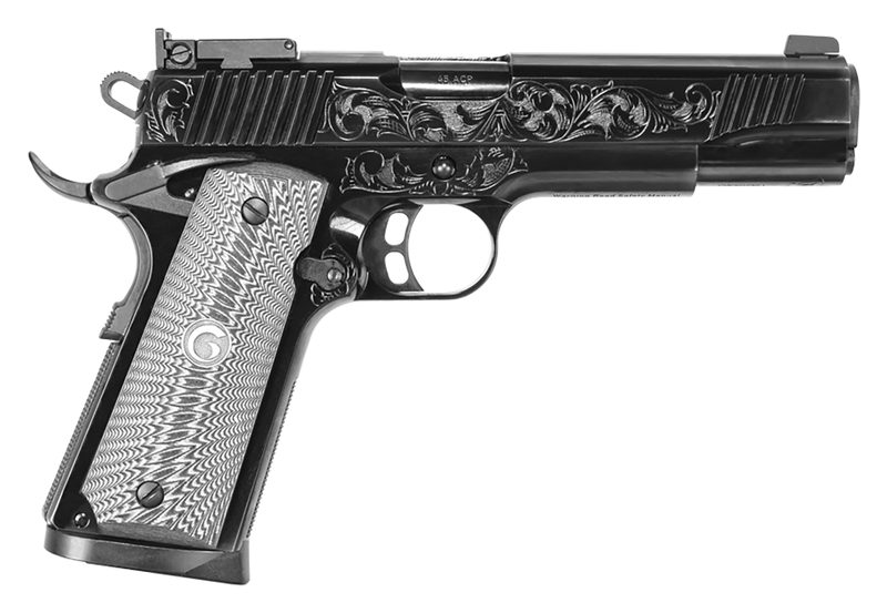 EAA CORP GIRSAN MC1911 MATCH LUX .45 ACP 5″ BARREL 8-ROUNDS ENGRAVED