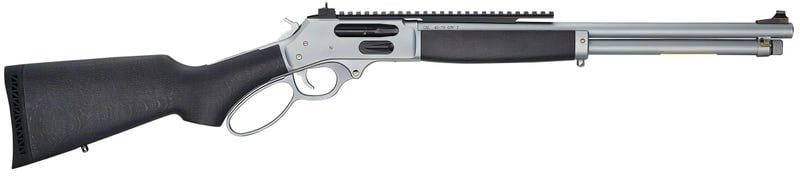HENRY REPEATING ARMS LEVER ALL WEATHER SIDE GATE SATIN / STAINED HARDWOOD .45-70 GOV 18.43″ BARREL 4-ROUNDS
