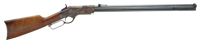 HENRY ORIGINAL IRON FRAME WALNUT / CASE HARDENED .44-40 24.5″ BARREL 13-ROUNDS
