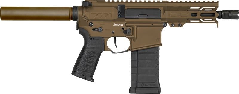 CMMG Banshee MK4 Midnight Bronze 5.7 X 28 5″ Barrel 32-Rounds No Brace