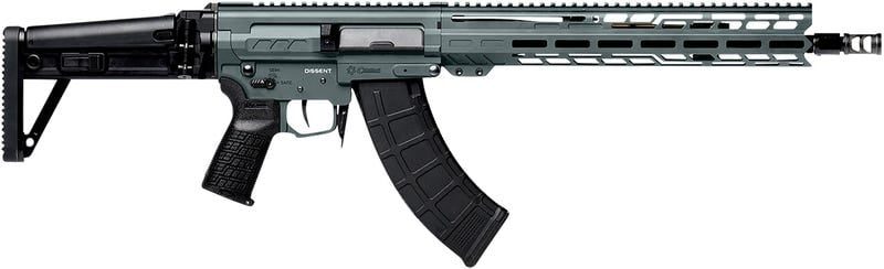CMMG Dissent MK47 Charcoal Green 7.62 X 39 14.3″ P&W Barrel 30-Rounds