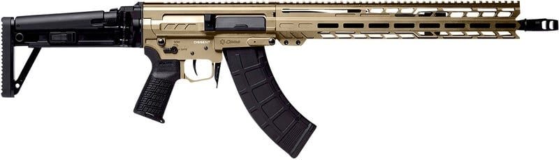 CMMG DISSENT MK47 Coyote Tan 7.62 X 39 14.3″ P&W Barrel 30-Rounds