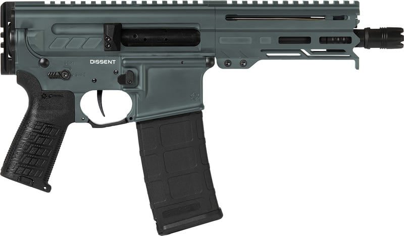 CMMG Dissent MK4 Charcoal Green .300 AAC Blackout 6.5″ Barrel 30-Rounds No Brace