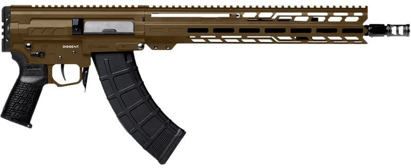 CMMG Dissent MK47 Midnight Bronze 7.62 X 39 14.3″ P&W Barrel 30-Rounds No Stock