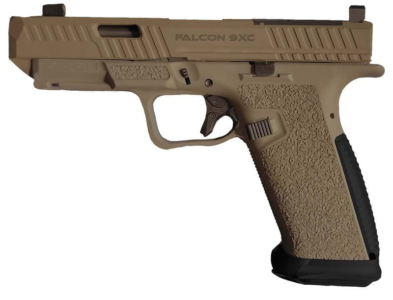 Live Free Armory Falcon 9XC Flat Dark Earth 9mm 4.02″ Barrel 17-Rounds