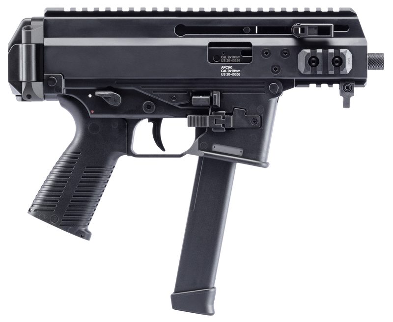 B&T APC9K Pro 9mm 4.3″ Barrel 30-Rounds Glock Magazine Compatible
