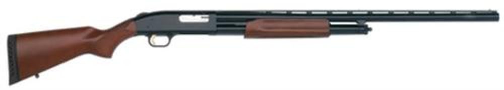 Mossberg 500 Pump 12 ga 28″ 3″ Wood Stock Blued Mossberg