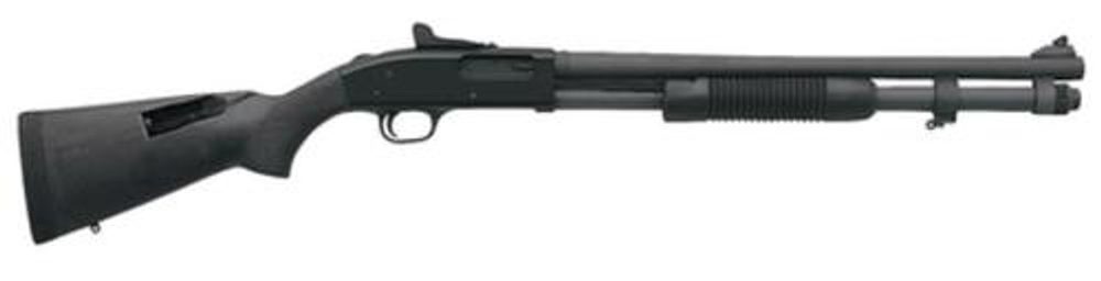 Mossberg 590A1 Tactical 12 Ga, 20″ Barrel, Ghost Ring Sights, Black, 8rd Mossberg
