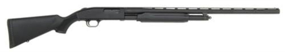 Mossberg 500 Pump 12 ga 28″ 3″ Black Synthetic Stock Blued Mossberg