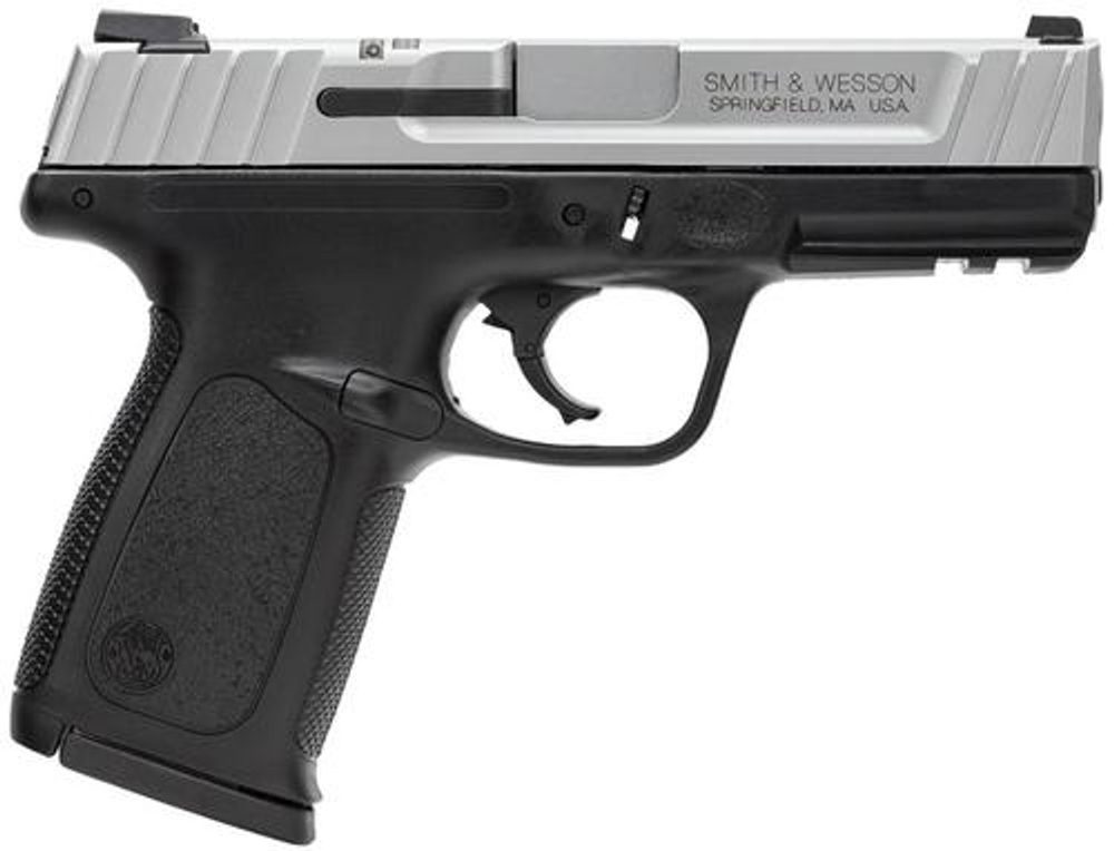 Smith & Wesson SD9 VE 9mm, 4″ Barrel, Two-Tone Finish, Self Defense Trigger, 17rd Smith & Wesson