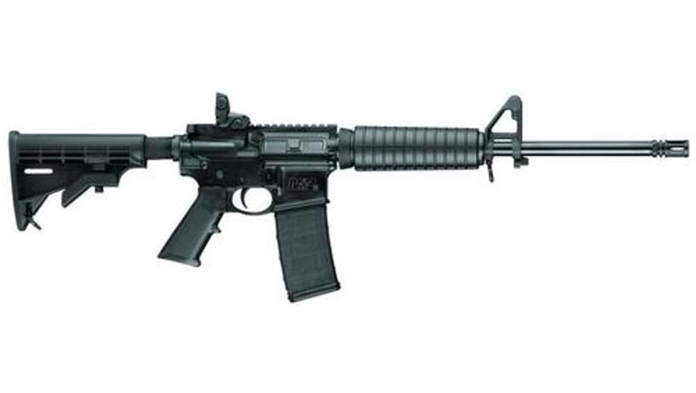 Smith & Wesson M&P15 Sport II 5.56/.223, 16″ Barrel, M4 Furniture, A2 Front, Black, 30rd Smith and Wesson
