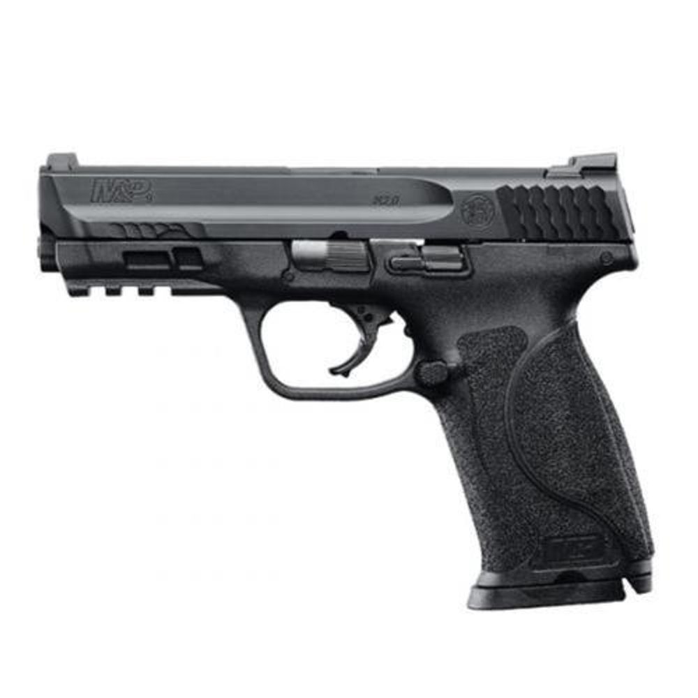Smith & Wesson M&P M2.0 9mm, 4.25″ Barrel, Black, Interchangeable Grips, 17rd Smith & Wesson