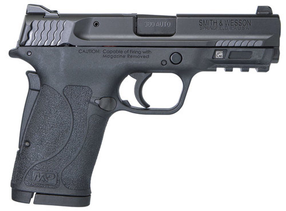 Smith & Wesson M&P Shield EZ .380 ACP, 3.6″ Barrel, Black, No Thumb Safety, 8rd Smith & Wesson