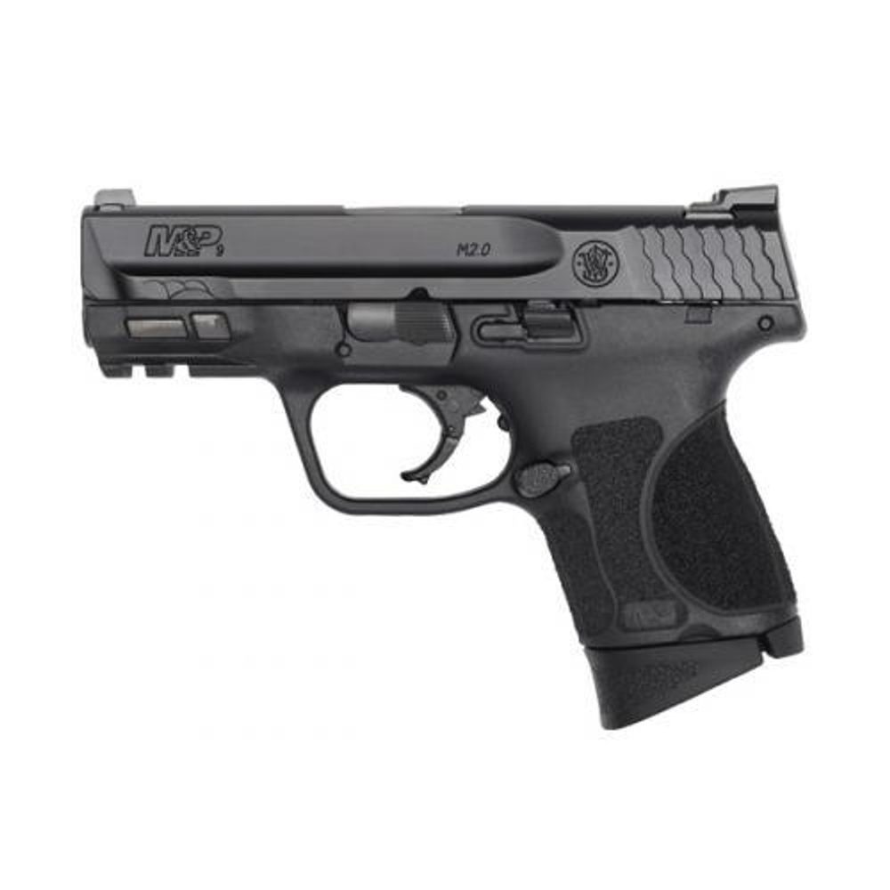 Smith & Wesson M&P M2.0 Subcompact 9mm, 3.6″ Barrel, No Thumb Safety, Armornite, 12rd Smith & Wesson