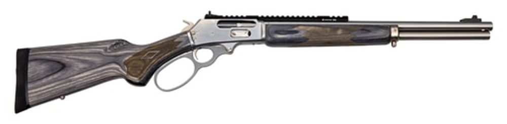 Marlin 1895 SBL 45-70 Govt, 18″ SS Barrel, Laminate Stock, Scout Rail, Large Loop, XS Sights, 5rd Marlin