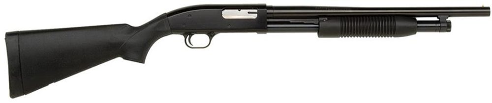Maverick 88 Pump Security/Special Purpose 12 ga 18.5″ Barrel, 3″, Synthetic Stock Black, 5rd Maverick Shotguns