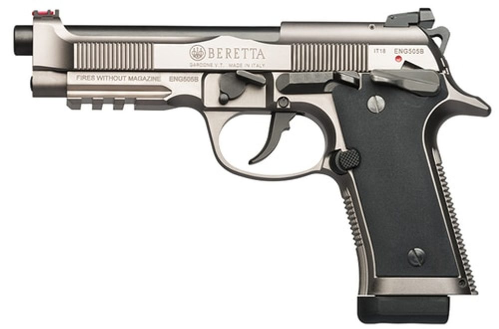 Beretta 92X Performance 9mm, 4.9″ Barrel, Target Sights, Nistan Alloy Finish, 15rd Beretta