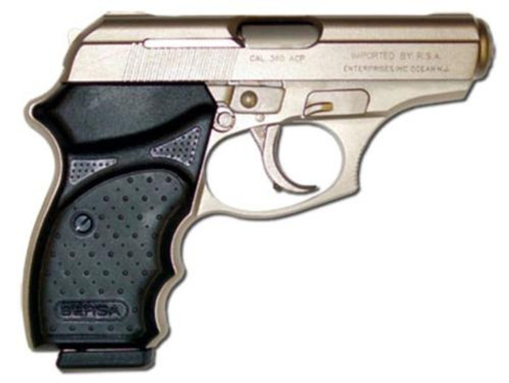 BERSA THUNDER .380 Concealed Carry, Matte Nickle Finish Bersa