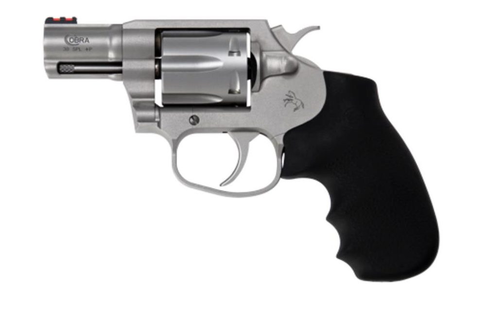 Colt Cobra 38 Special+P Double Action 2″ Barrel Hogue Overmolded Grip 6rd Colt