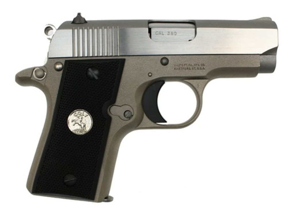 Colt New Mustang Pocket Lite, 380, SS 6rd Mag Colt