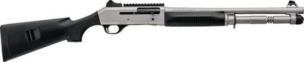 Benelli M4 H2O 12 Ga, 18.5″ Barrel, TacticalTitanium Cerakote, Ghost-Ring, 5rd Benelli
