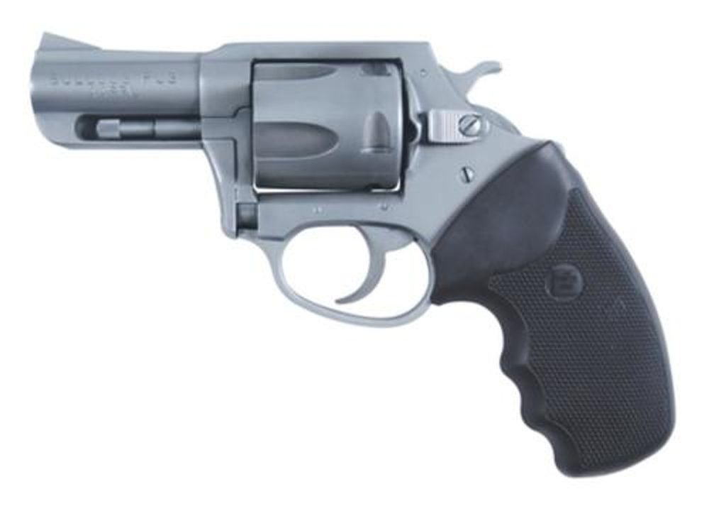 Charter Arms Bulldog, .44 Special, 2.5″, 5rd, Black Rubber Grip, Stainless Charter Arms