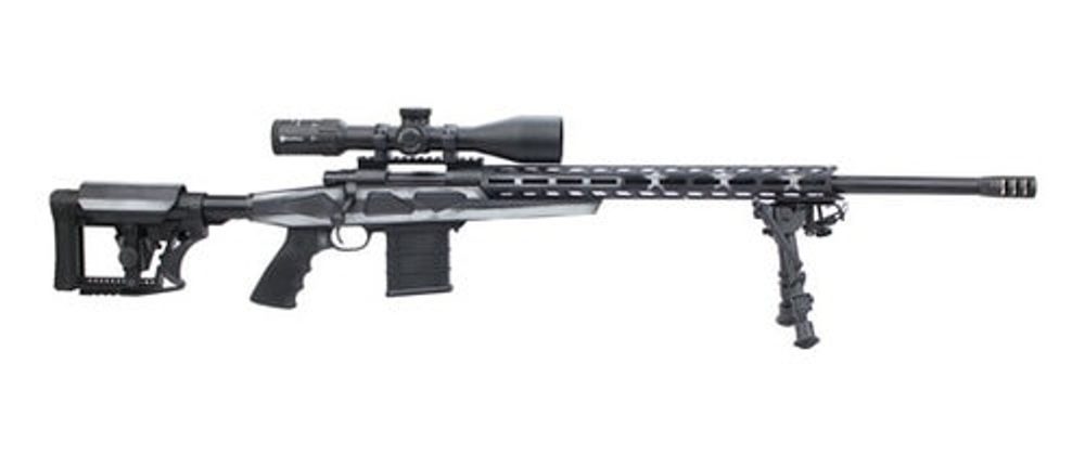 Howa HCRA Package 6.5 Creedmoor, 24″ Heavy Barrel, 4×16-50 Optic, Grey/Black, 10rd Legacy Intl Sports