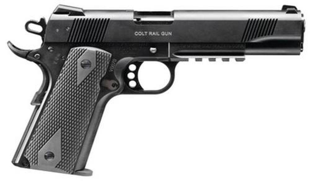 Walther Colt 1911 .22 L.R. Rail Gun Black 12 Round, 1 Mag Threaded Barrel Walther
