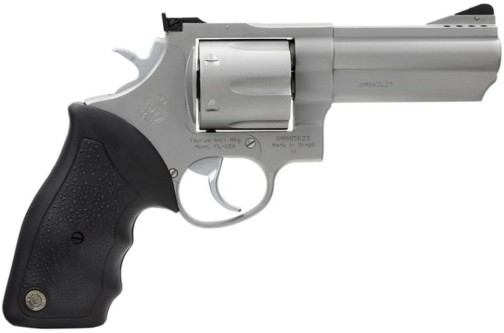Taurus Model 44 44 Mag 4″ 6rd Synthetic Grip Adjustable Sight Matte SS Taurus