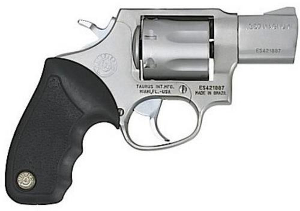 Taurus 617 Standard 357 RemMag 2″ 7rd Fixed Sight Rubber Grip Matte SS Taurus