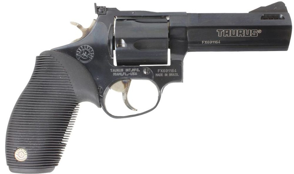 Taurus 44 Tracker 44Mag/44 Spec 4″ Ported Barrel Adjustable Sights 5rd Ribber Grip Taurus
