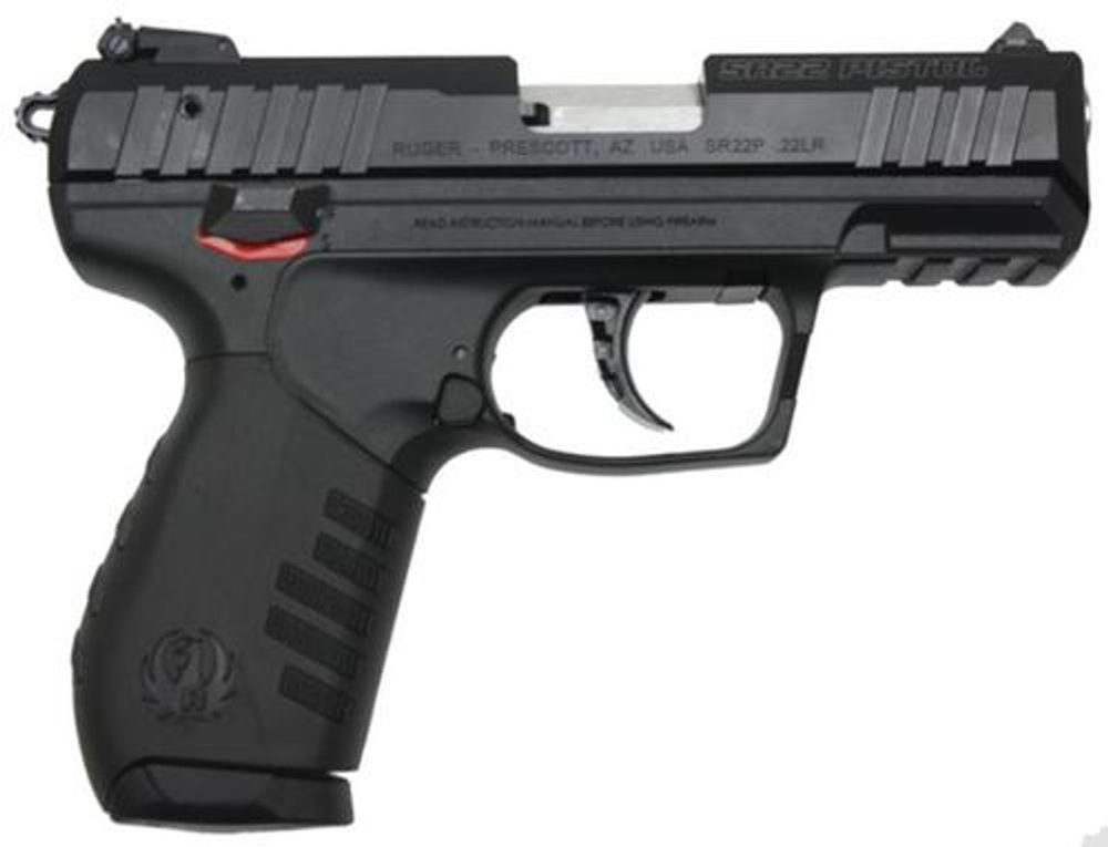 Ruger SR22 Pistol, 22LR, 3.5″, 10rd Ruger