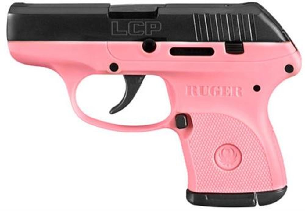 Ruger LCP Pink 380 ACP, 6rd Ruger