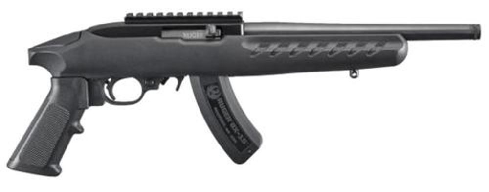Ruger 22 Charger 22LR 10″ Threaded Barrel, Optic Ready, Polymer Stock, 15 Rd Mag Ruger