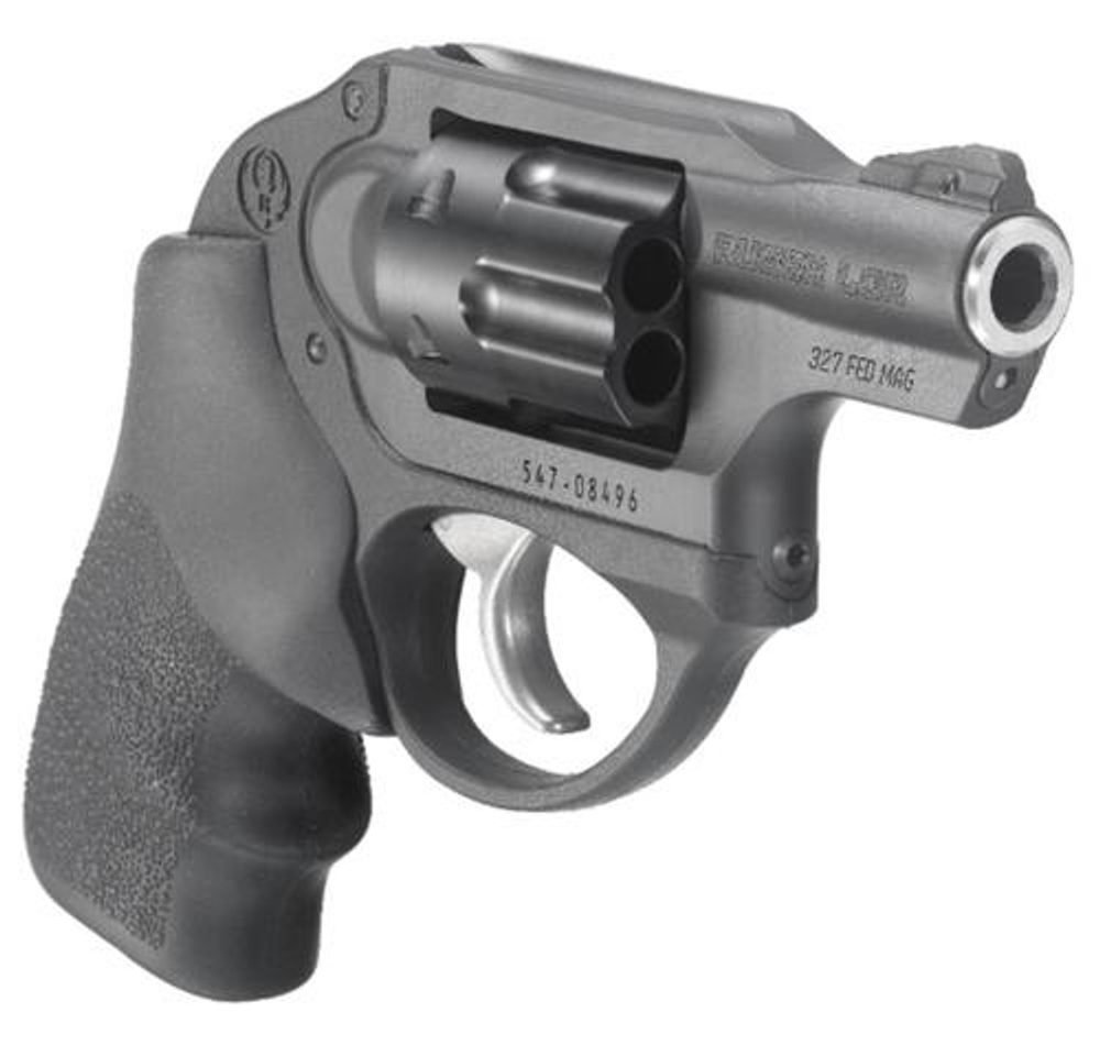 Ruger LCR 327 Federal, Hogue Grip 6rd Double Action Ruger