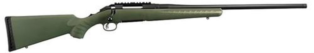 Ruger American Rifle, 6.5 Creedmoor, 22″ Barrel Green Composite Stock, 4rd Ruger