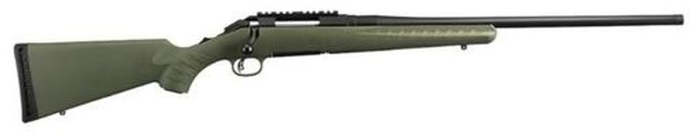 Ruger American Predator 308 18″ Green Composite Stock Ruger