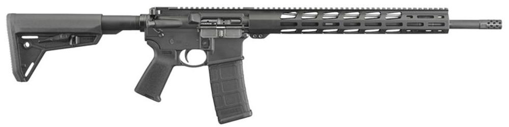 Ruger AR-556 MPR 5.56 NATO/.223 18″ Barrel15″ M-LOK Free Float HG 30rd Mag Ruger