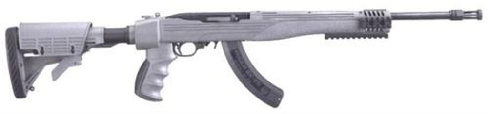 Ruger 10/22 Tactical .22LR Gray 6-POS Stock, 25 Rnd Mag Ruger