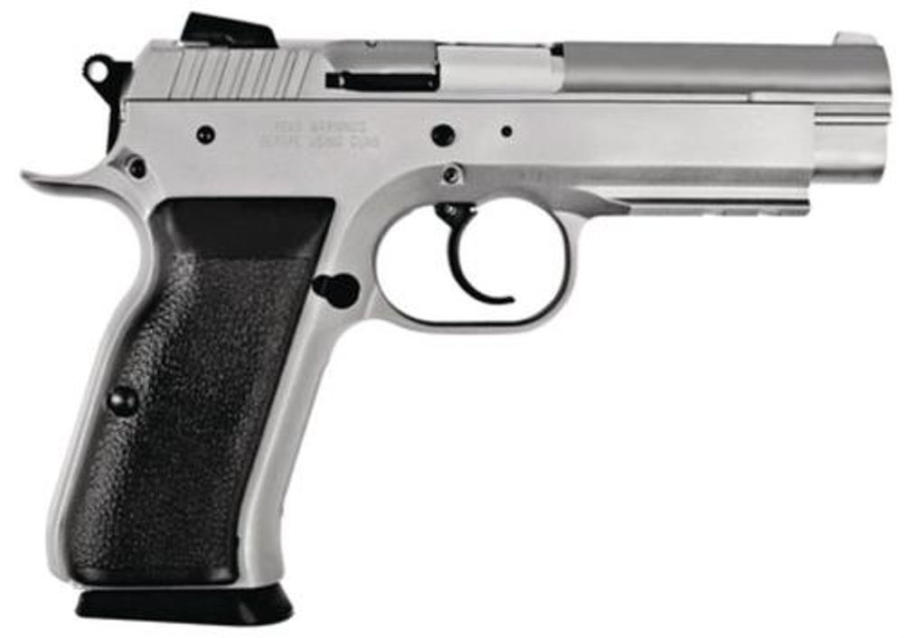 Tanfoglio Witness 10mm Steel, Full Size, 4.5″ Barrel, Wonder Finish, 14rd Mag Tanfoglio